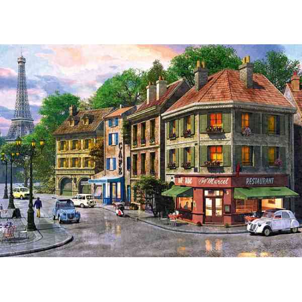verf Geldschieter Omkleden Street of Paris – Puzzel 6000 stukjes – Softwareshop